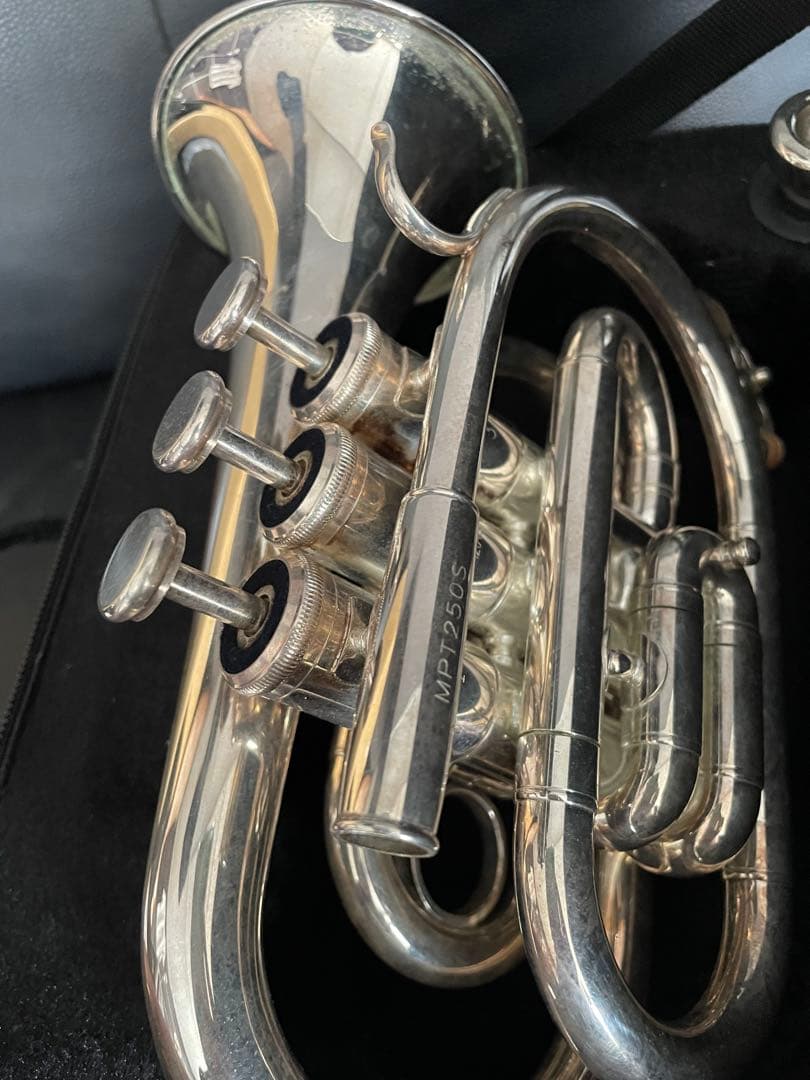 J.Michael ポケットトランペット MPT250S SV シルバー 管楽器