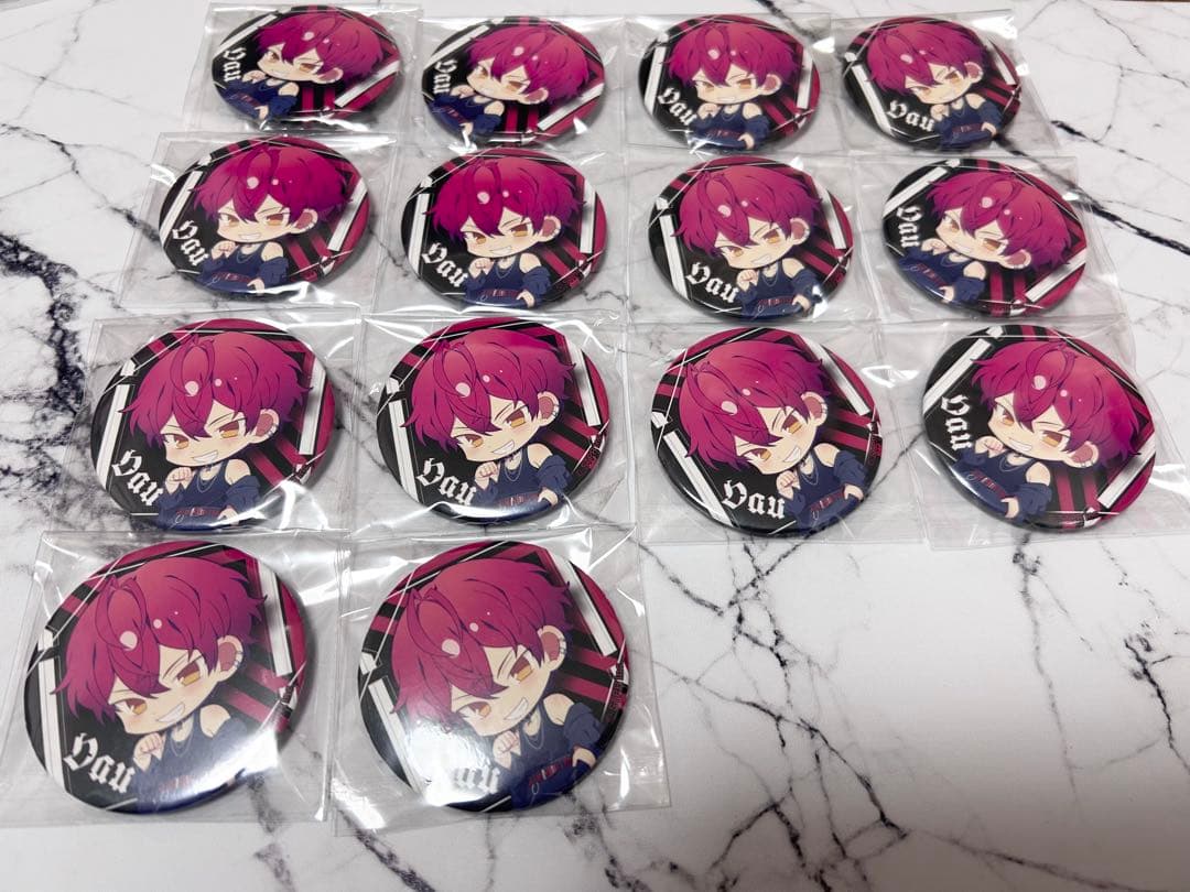 ばぁうくん 缶バッジ Knightx ばぁう 14点