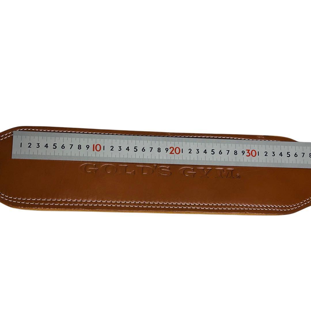 美品　ゴールドジム プロレザーベルト XLサイズ トレーニングベルト