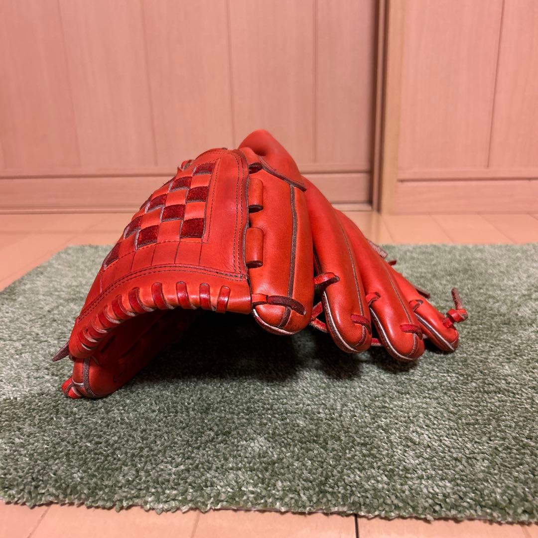 ミズノプロ　一般軟式　投手用モデル　刺繍なし