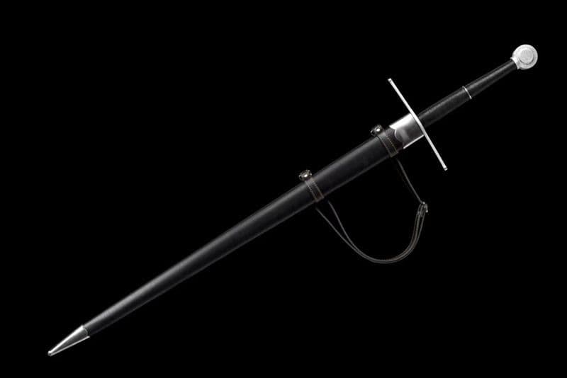 マンガン鋼四面西洋剣 古兵器 武具　刀装具　日本刀　模造刀 居合刀