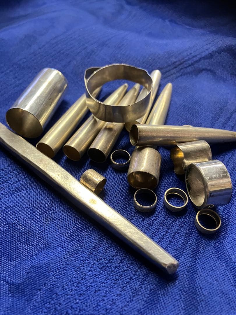 す*！様 シルバー925 万年筆部品　金属製パーツセット 101g 銀細工用　ま