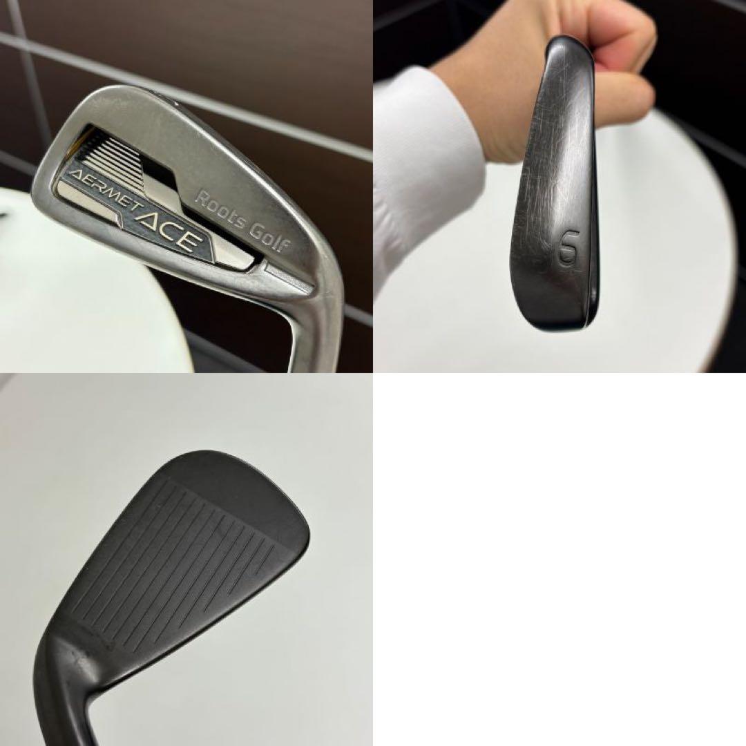 クラブ Roots Golf AERMET ACE BLACK BOLON 6-11