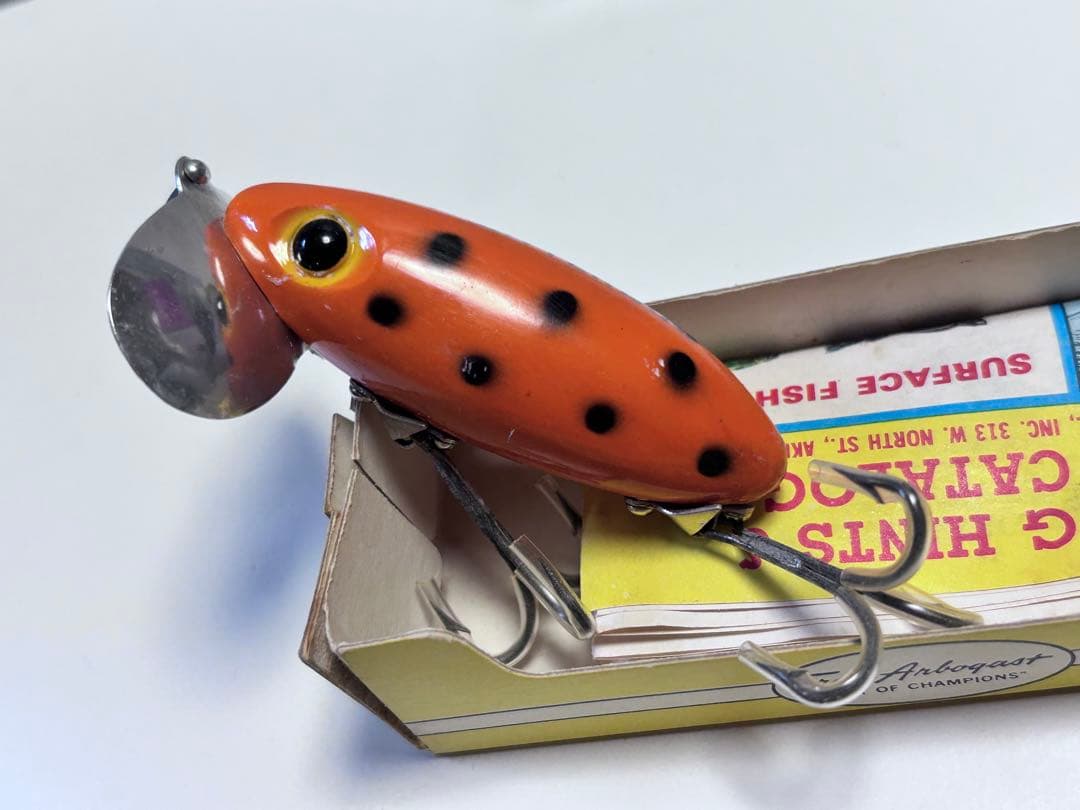 Jitterbug オールドルアー　Fred arbogast ジッターバグ