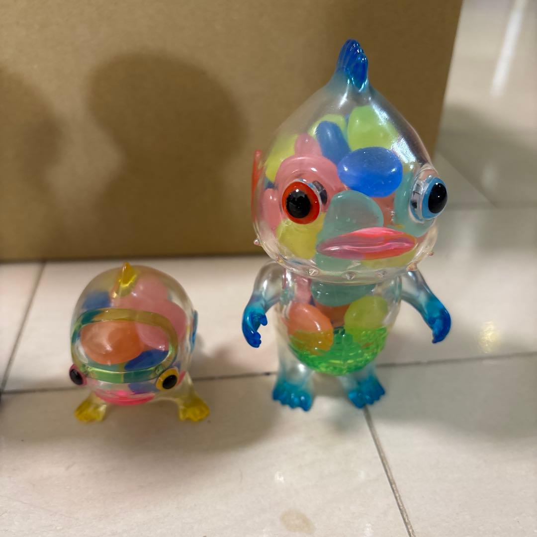 N*)様 引退品Grape Brain ソフビフィギュア9体セットデンシネコ