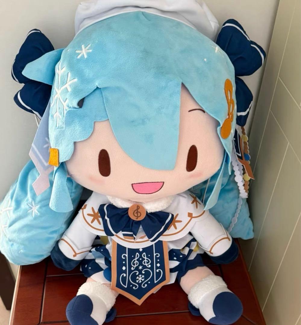 雪ミク2021 どでかジャンボふわふわぬいぐるみ