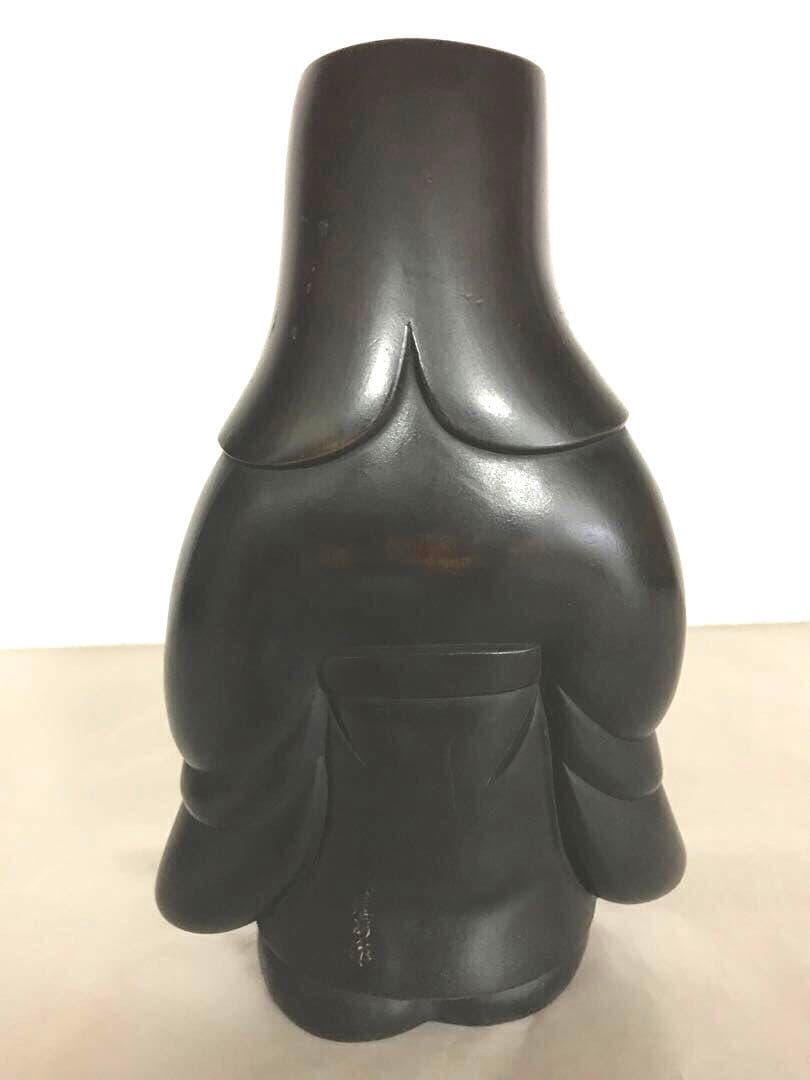 銅製:寿老人置物