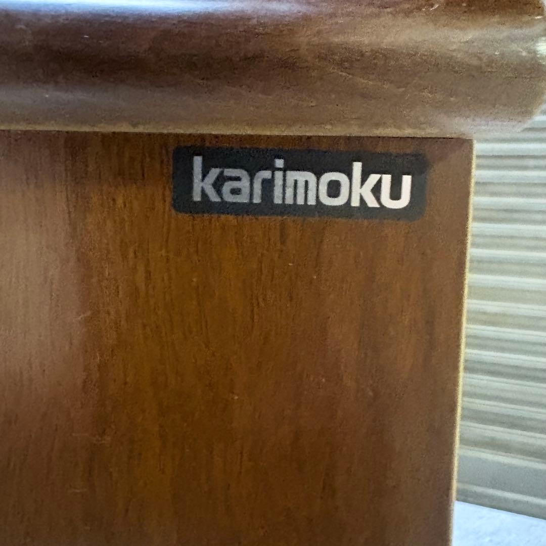 【福岡】【美品】カリモク karimoku 飾り棚 アンティーク ヴィンテージ