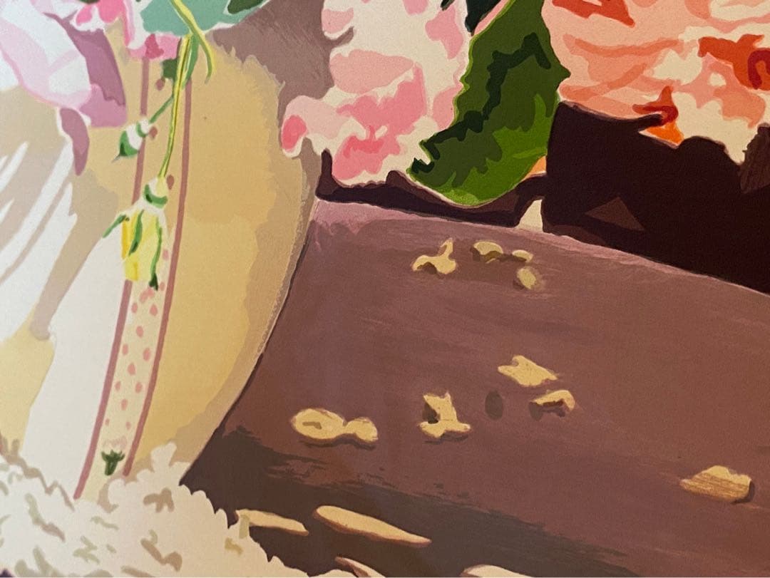 デビット・ロイド・グローバー リトグラフ カントリーガーデン 絵画 インテリア