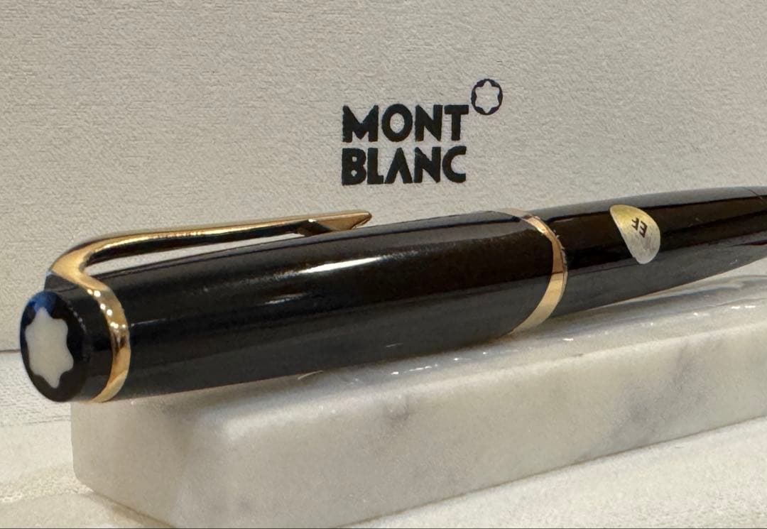 【極美品】モンブラン No 14 万年筆 ブラック 18K EF