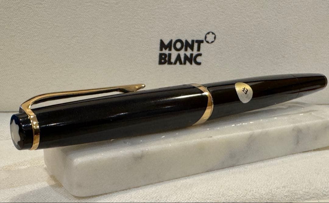 【極美品】モンブラン No 14 万年筆 ブラック 18K EF