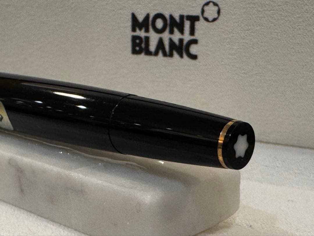 【極美品】モンブラン No 14 万年筆 ブラック 18K EF