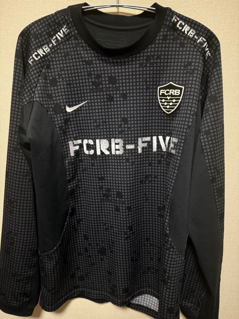 FCRB 長袖シャツ 黒