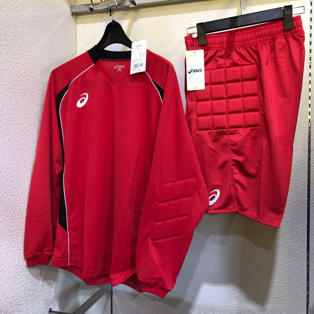サッカーアシックスＧＫユニフォーム上下新品