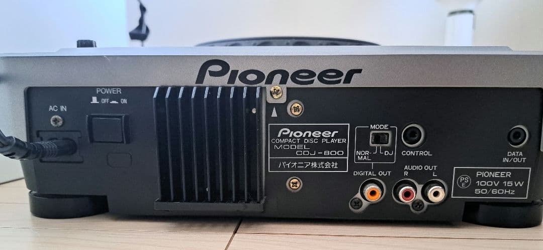 パイオニア Pioneer CDJ-800 シルバー DJ機材