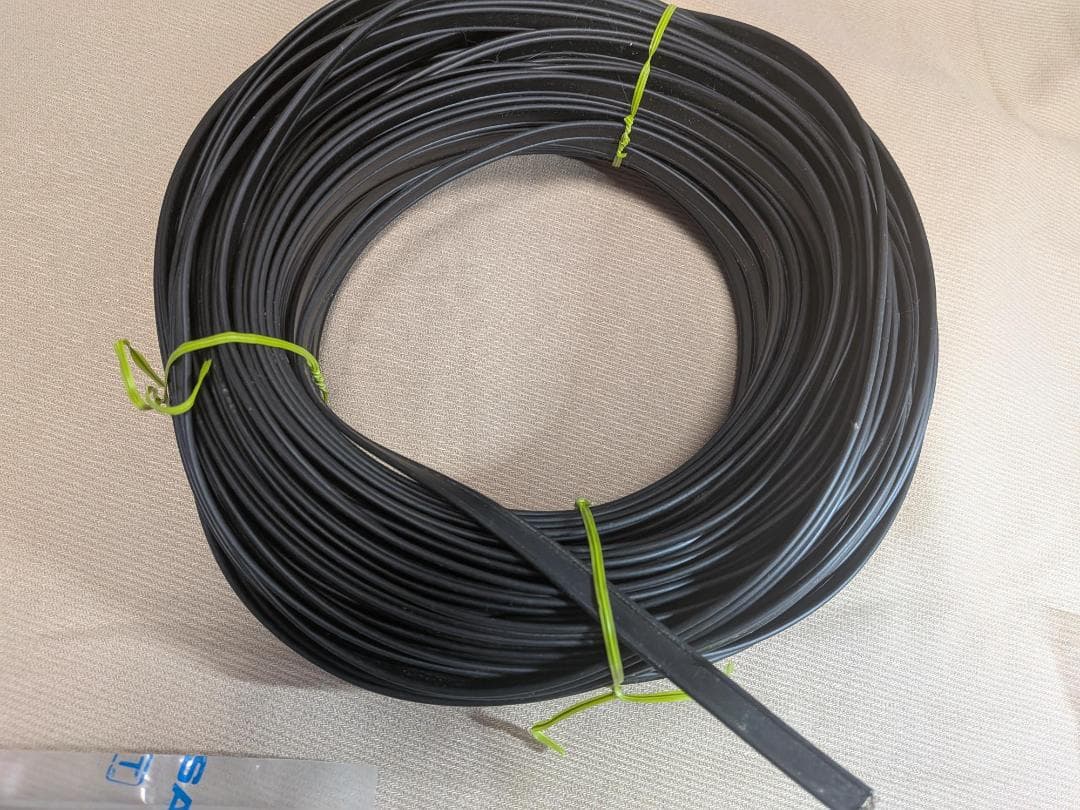 AW-2.8 透明ビニール アンテナ 100m　２００Ωフィダー　１:９バラン