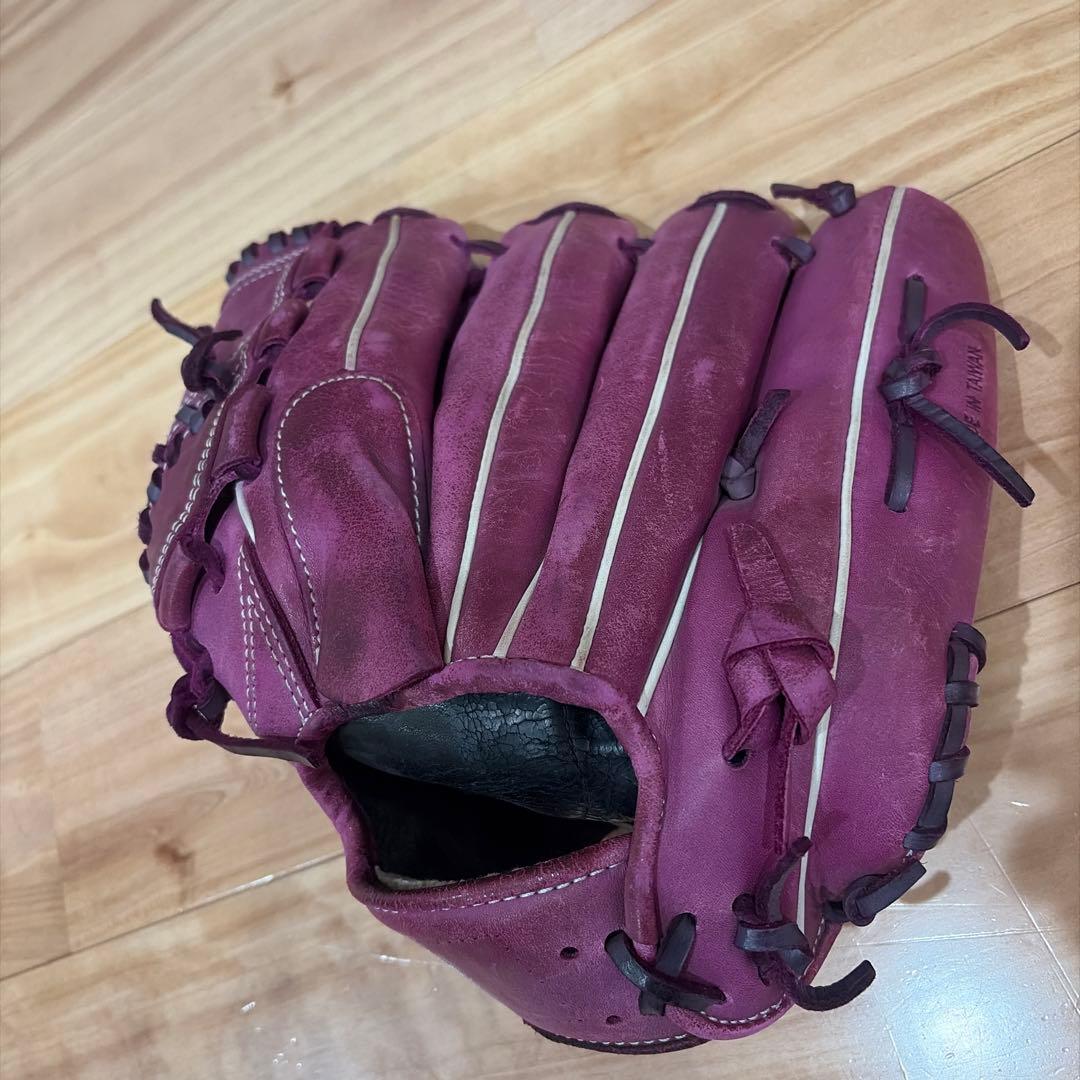 ZEET硬式グローブ パープル