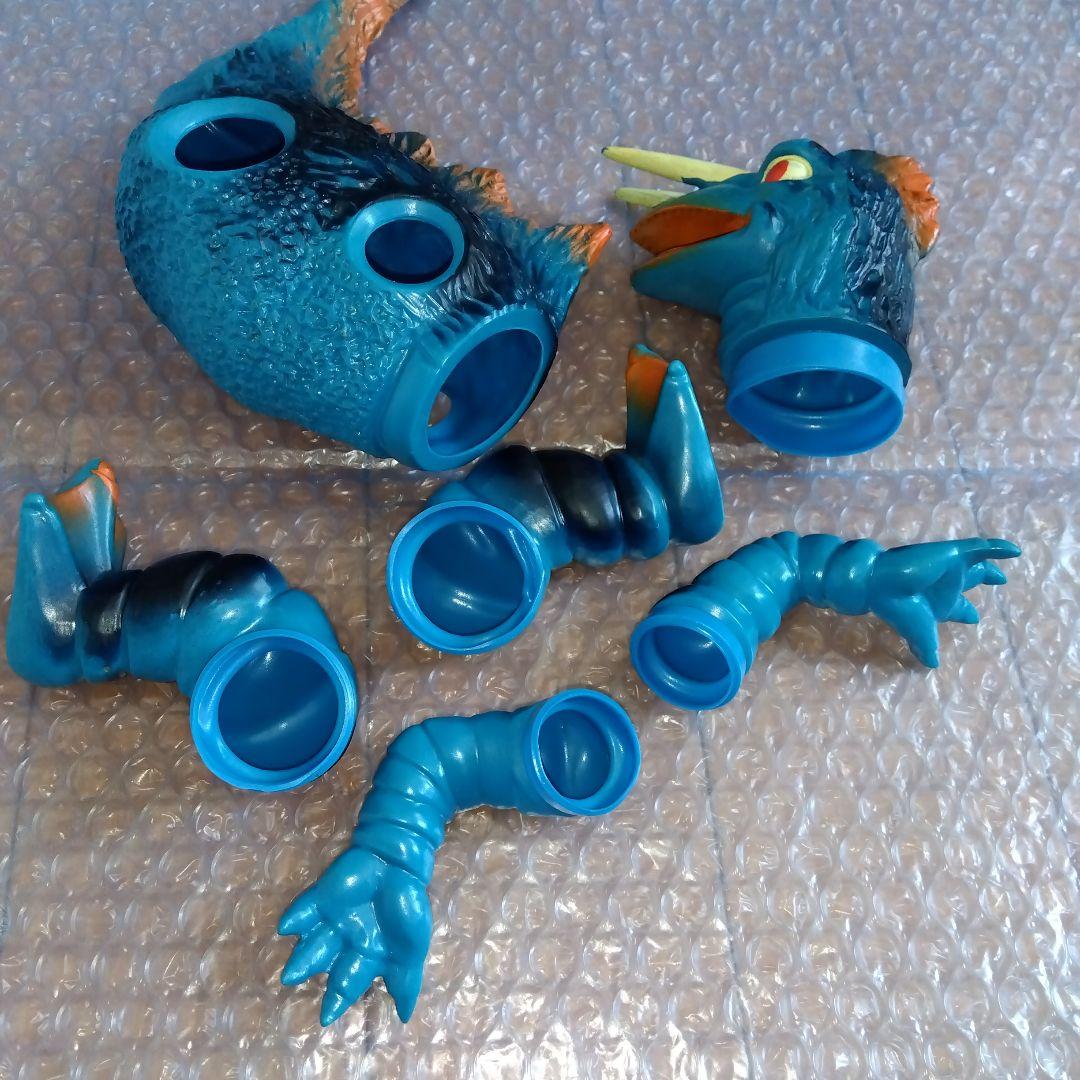 マルサン　ドランゴ　スタンダードソフビ　当時物　ブルマァク　ポピー　パチ怪獣