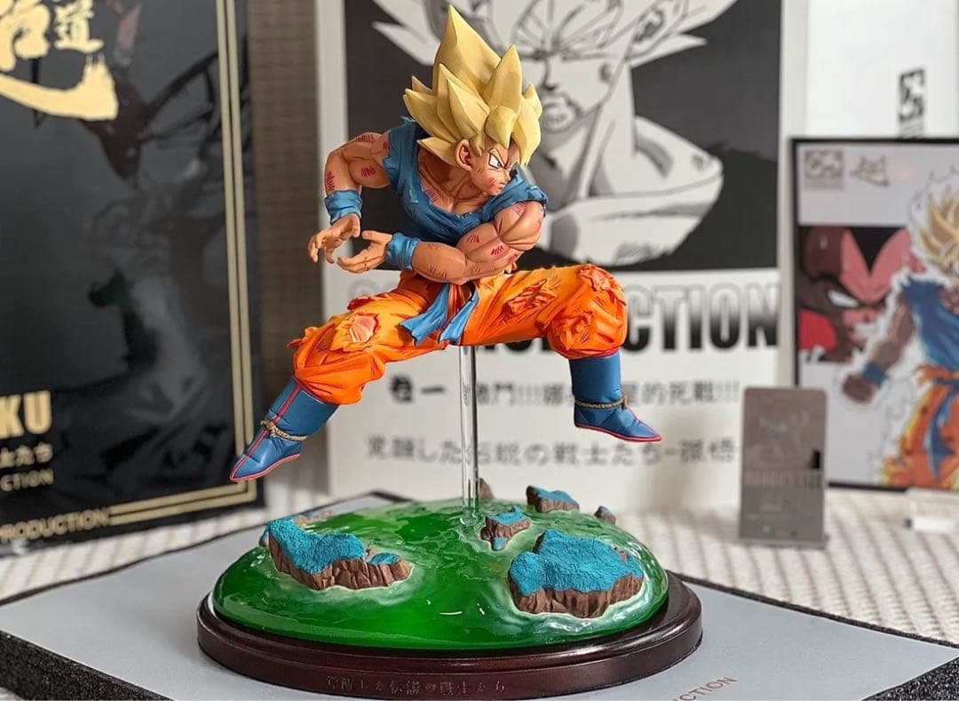 ドラゴンボール 孫悟空 ガレキ ガレージキット スタチューX①④⑥