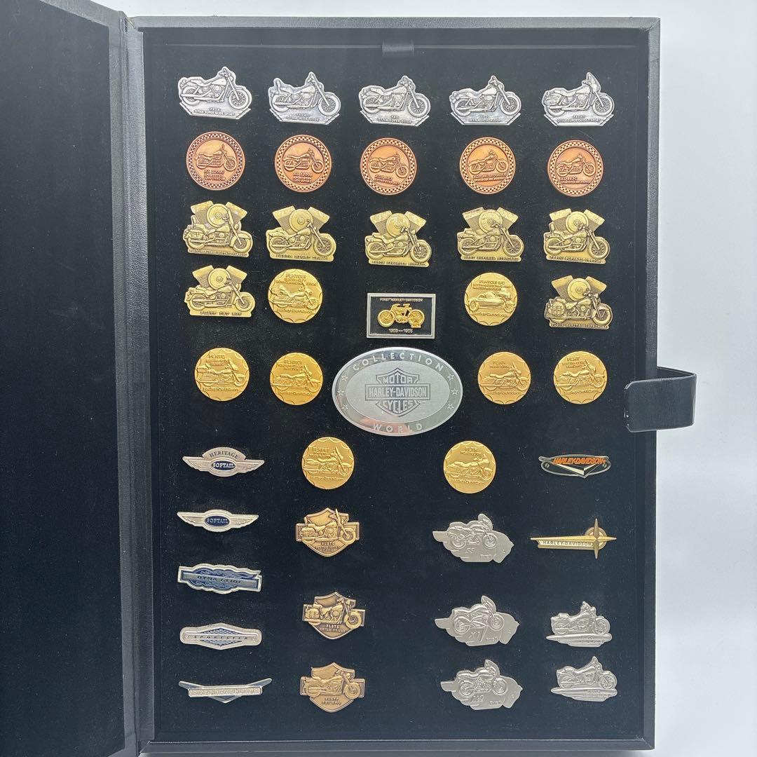 ハーレーダビッドソン コレクションピンバッジ 40個