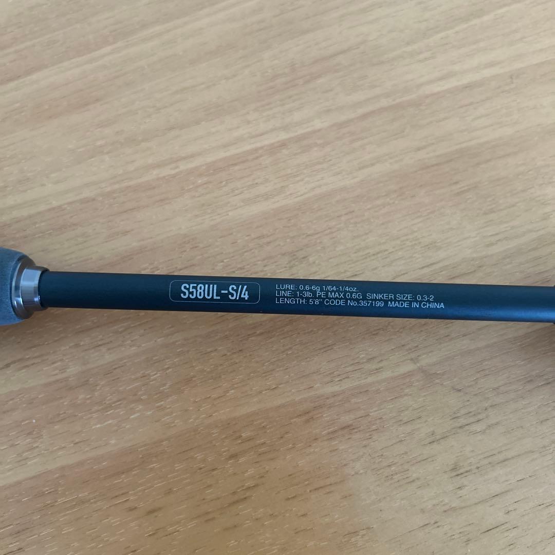 ロッド shimano unfix UNFIX S58UL-S/4