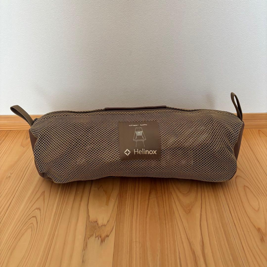 【新品未使用】Helinox ヘリノックス チェアツー コヨーテタン ブラウン