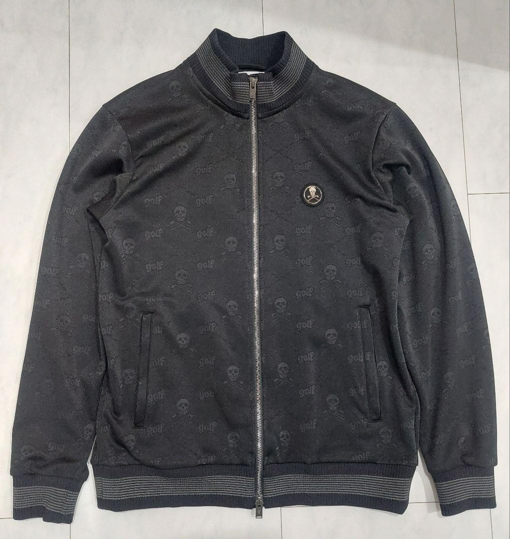 マークアンドロナ　ジャージ　セットアップ　上下　ゴルフ　メンズ　46　ブラック