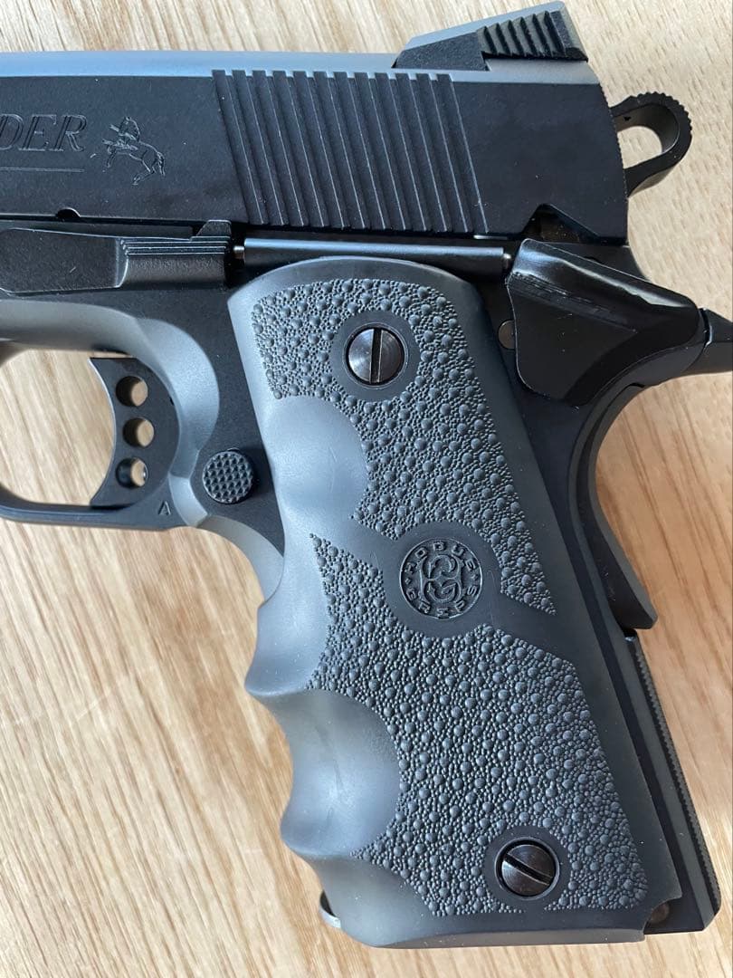 WA コルトディフェンダー ブラックVer. 実物ホーググリップ付き