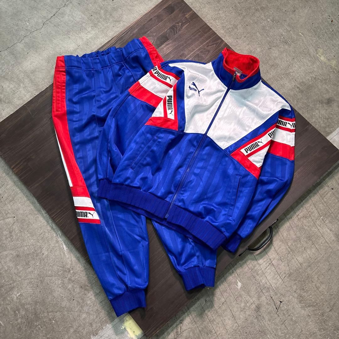 8LA1 90’s puma トラックジャケット　セットアップ　古着