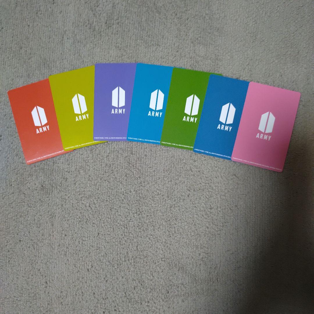 BTS防弾少年団トレカ（限定品）