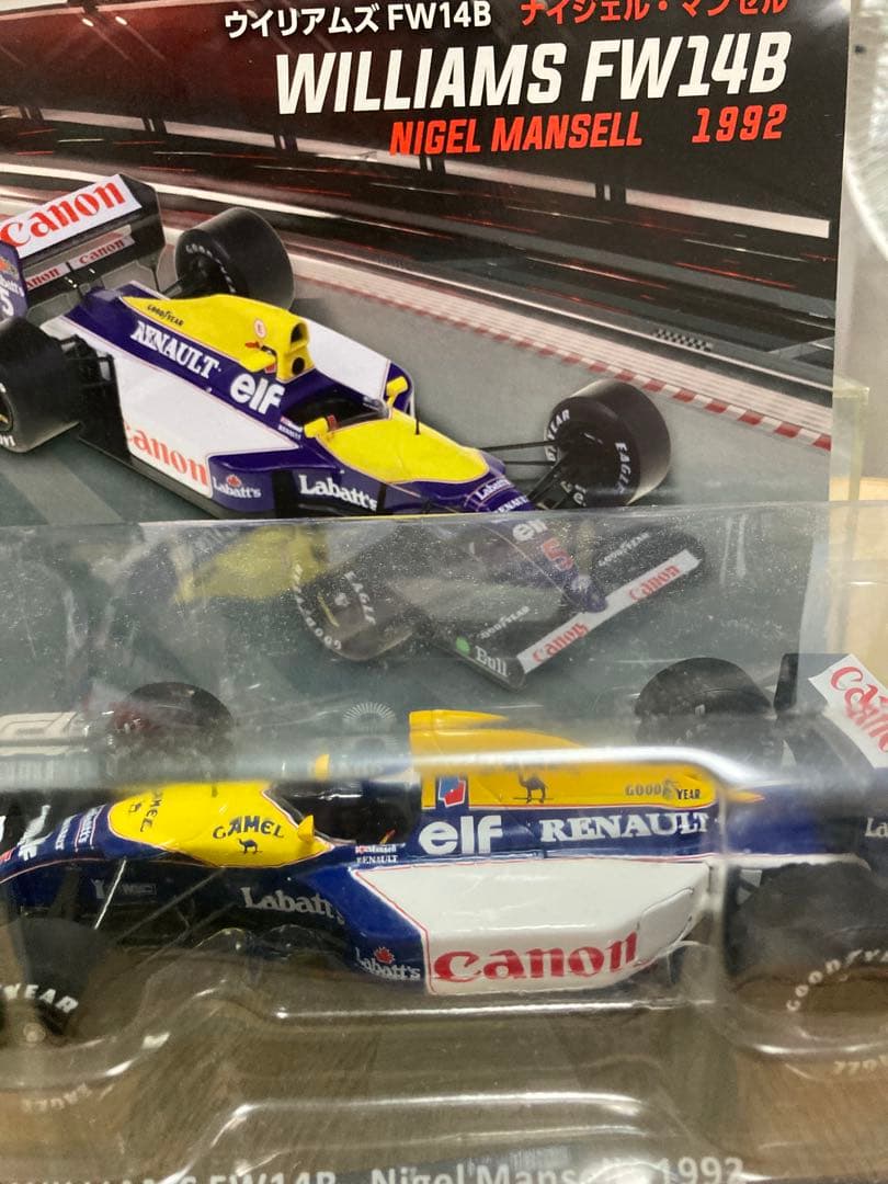 ビッグF1コレクション(キャメル)‼️ウィリアムズFW14B ナイジェルマンセル