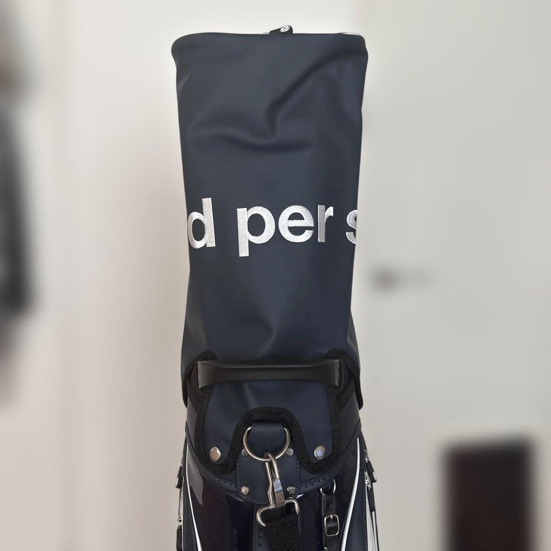 and per se ゴルフバッグ ネイビー