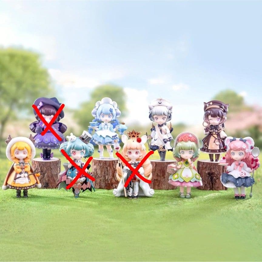 KOKOYA 風と森の伝説シリーズ トレーディングフィギュア　6体