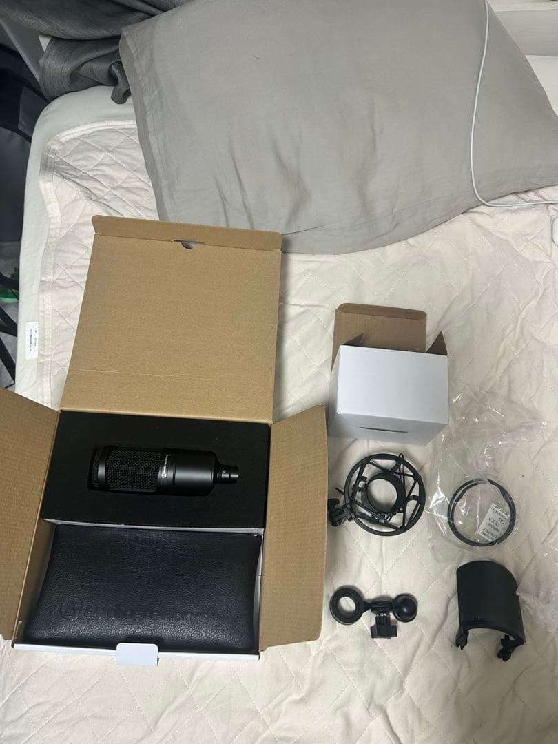 audio-technica AT2020　ポップフィルター　ショックマウント