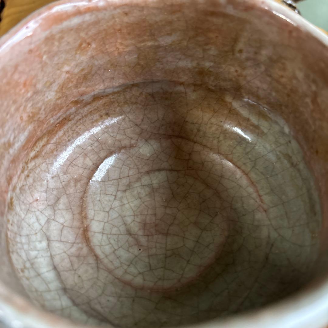 楽焼 春悦 抹茶碗 茶道具 桐箱(61)