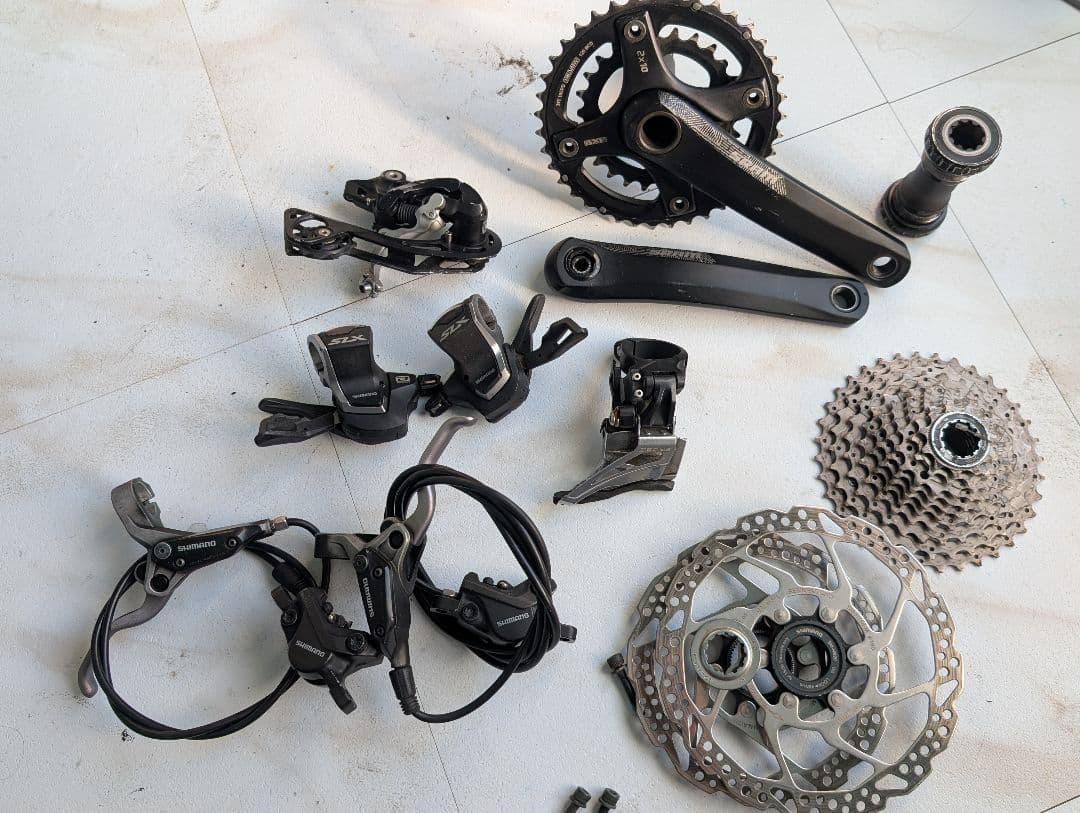 shimano SLX XT 10速