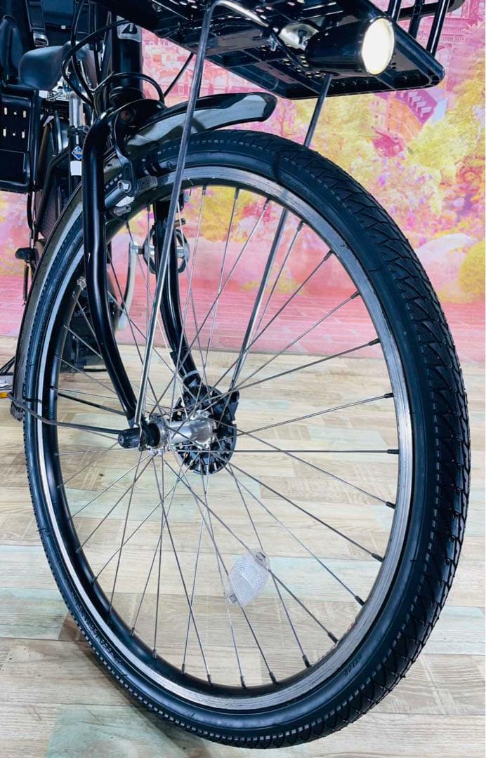 K1809 電動自転車ブリヂストン ハイディー 子供乗せ 26インチ 送料無料