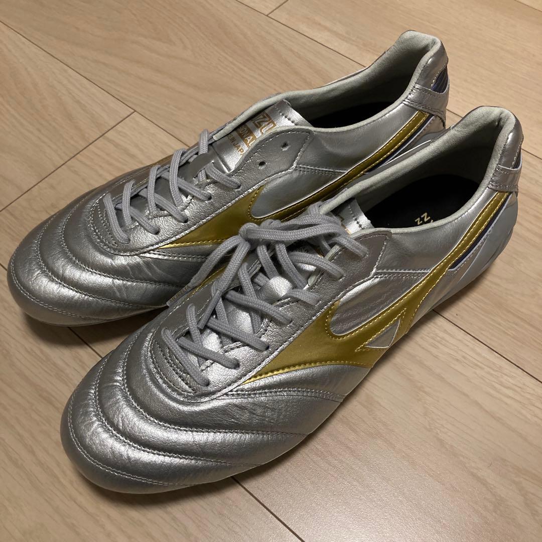 【新品未使用】MORELIA DNA JAPAN プラチナムシルバー 27.5㎝