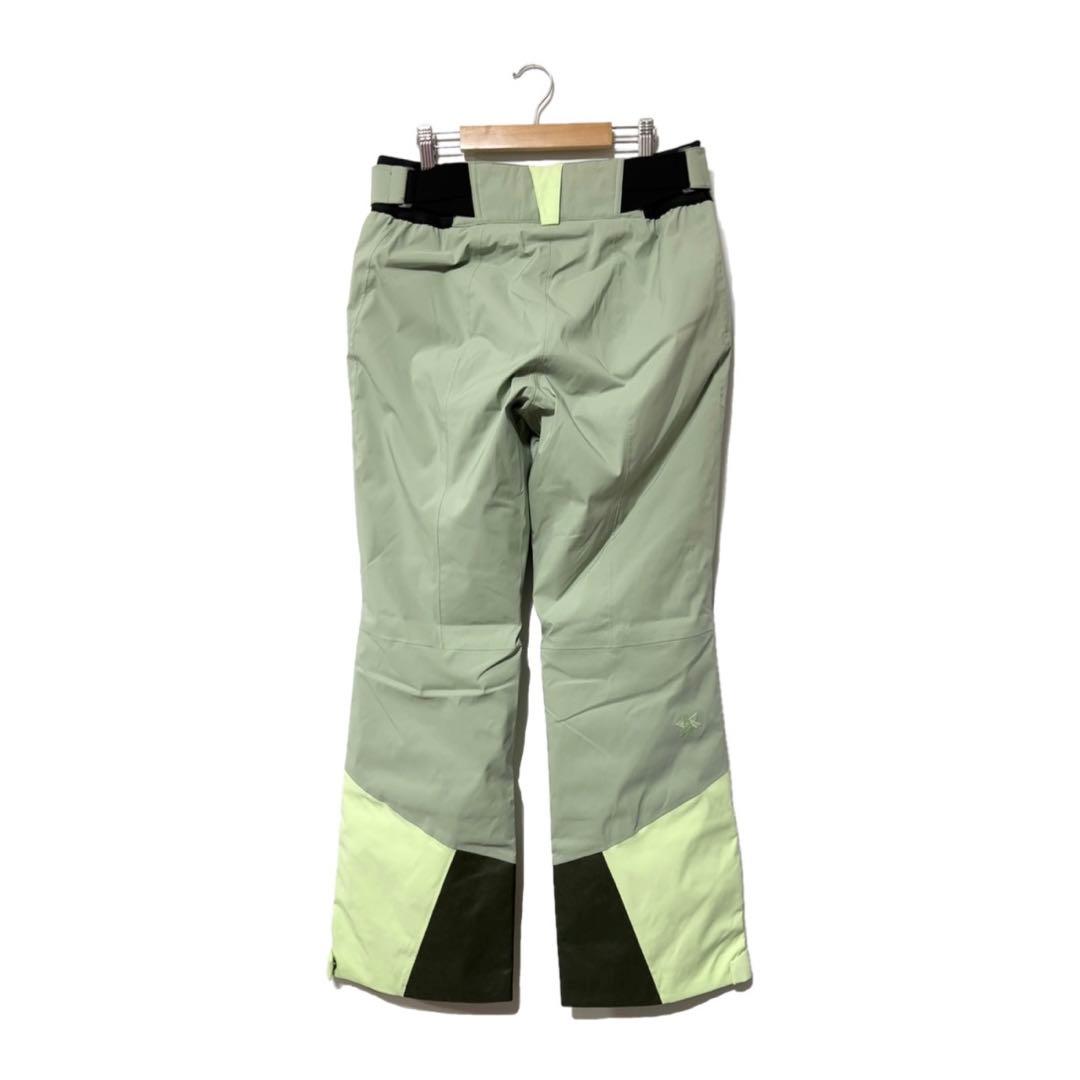 新品 ゴールドウィン ウィメンズ ツートンカラー パンツ スモーク モス L