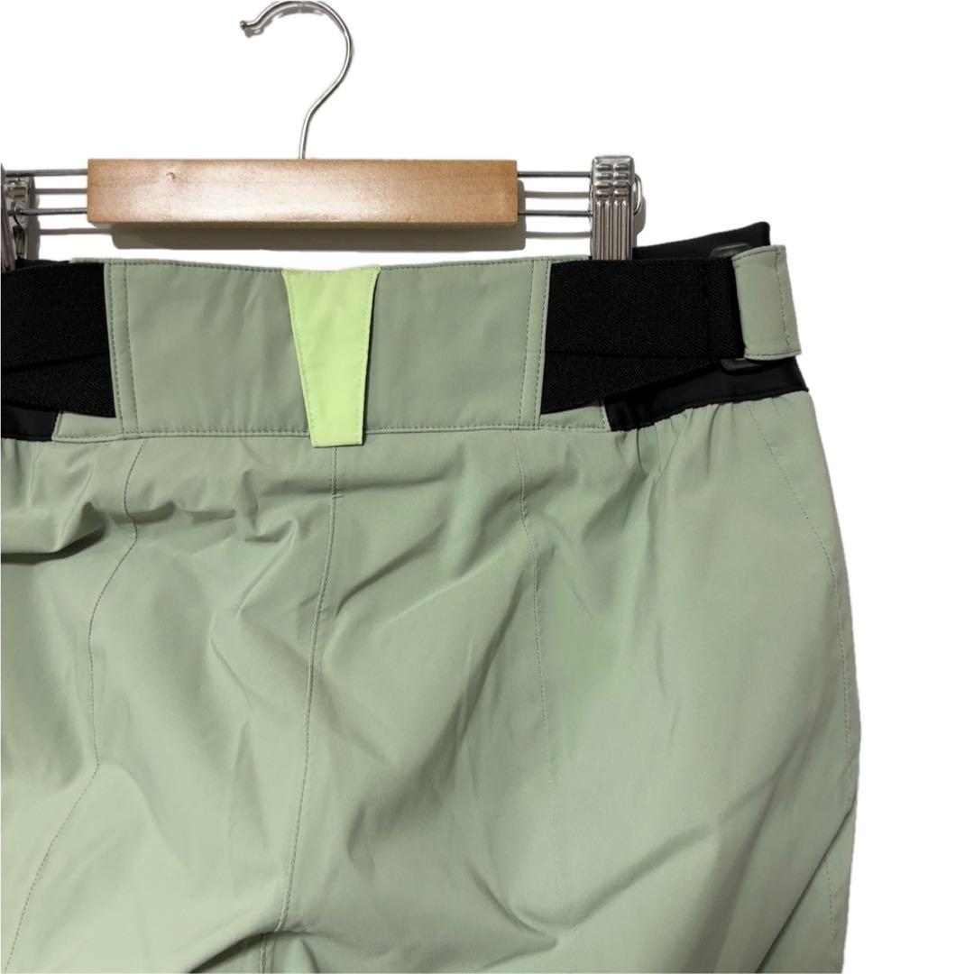 新品 ゴールドウィン ウィメンズ ツートンカラー パンツ スモーク モス L