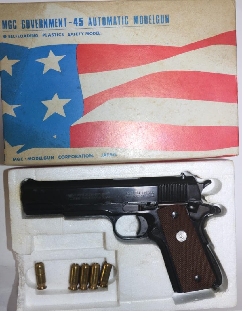 MGCAＢＳ樹脂製モデルガン コルト ガバメント GM2 未発火 合法品