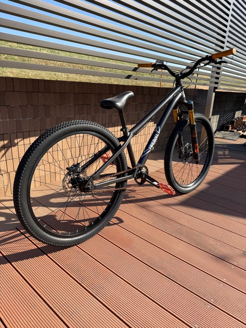 自転車本体 mon Fox36 Fire ball moto MTB