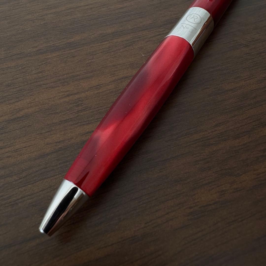 伊東屋 ロメオ ROMEO No.3 イタリアンレッド ボールペン 太軸 美品