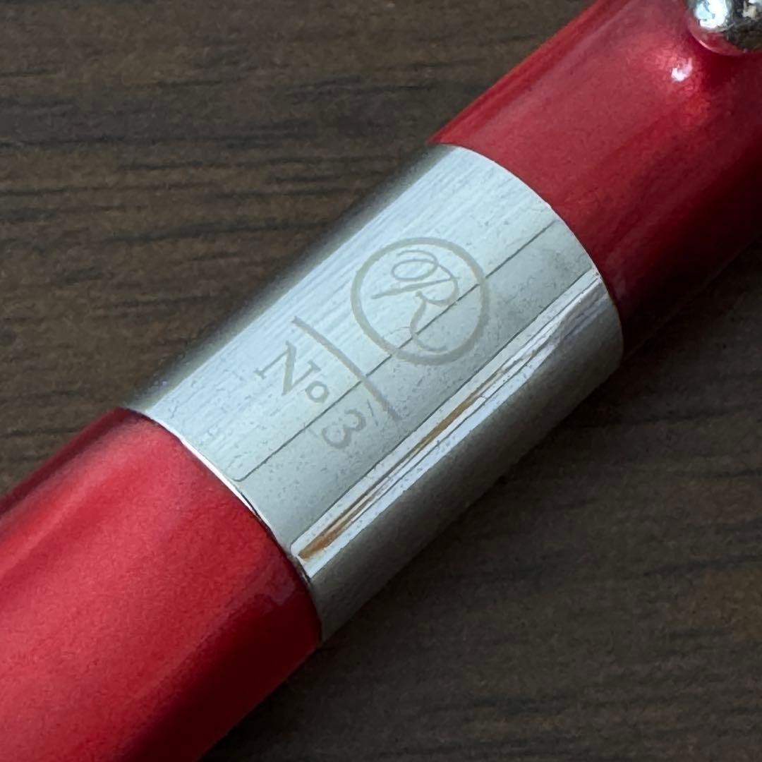 伊東屋 ロメオ ROMEO No.3 イタリアンレッド ボールペン 太軸 美品