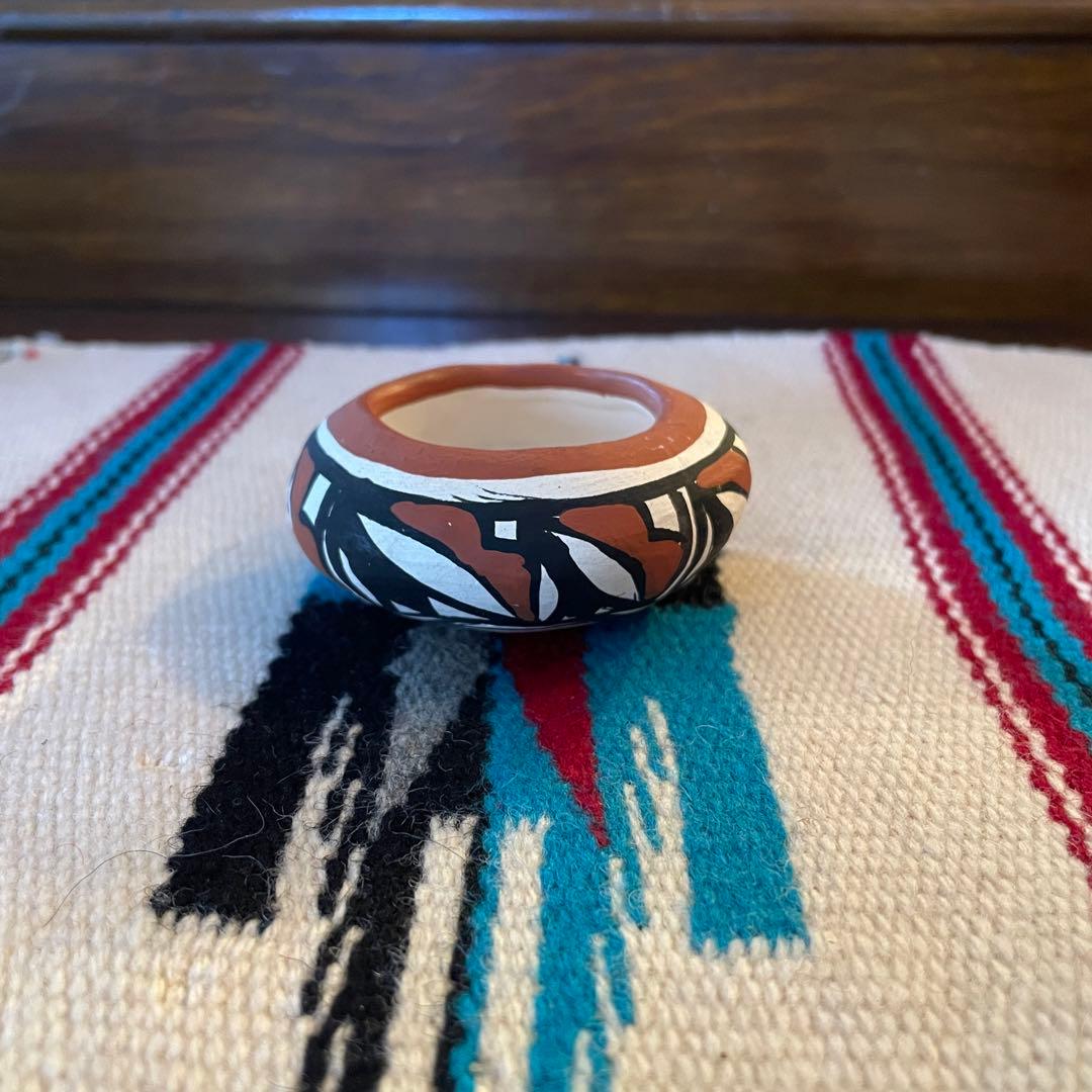 希少品！ネイティブアメリカン壷　ナバホ族navajoプエブロ　ヴィンテージ雑貨