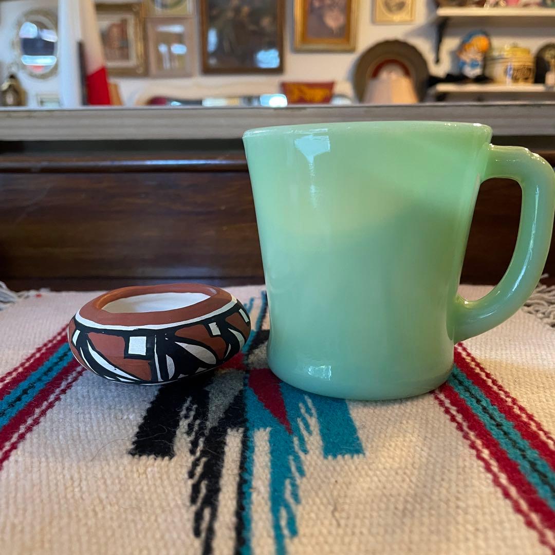 希少品！ネイティブアメリカン壷　ナバホ族navajoプエブロ　ヴィンテージ雑貨