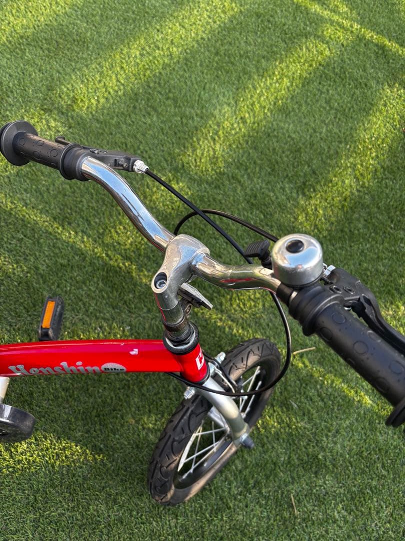 美品 へんしんバイク 14インチ レッド屋内保管 錆無し