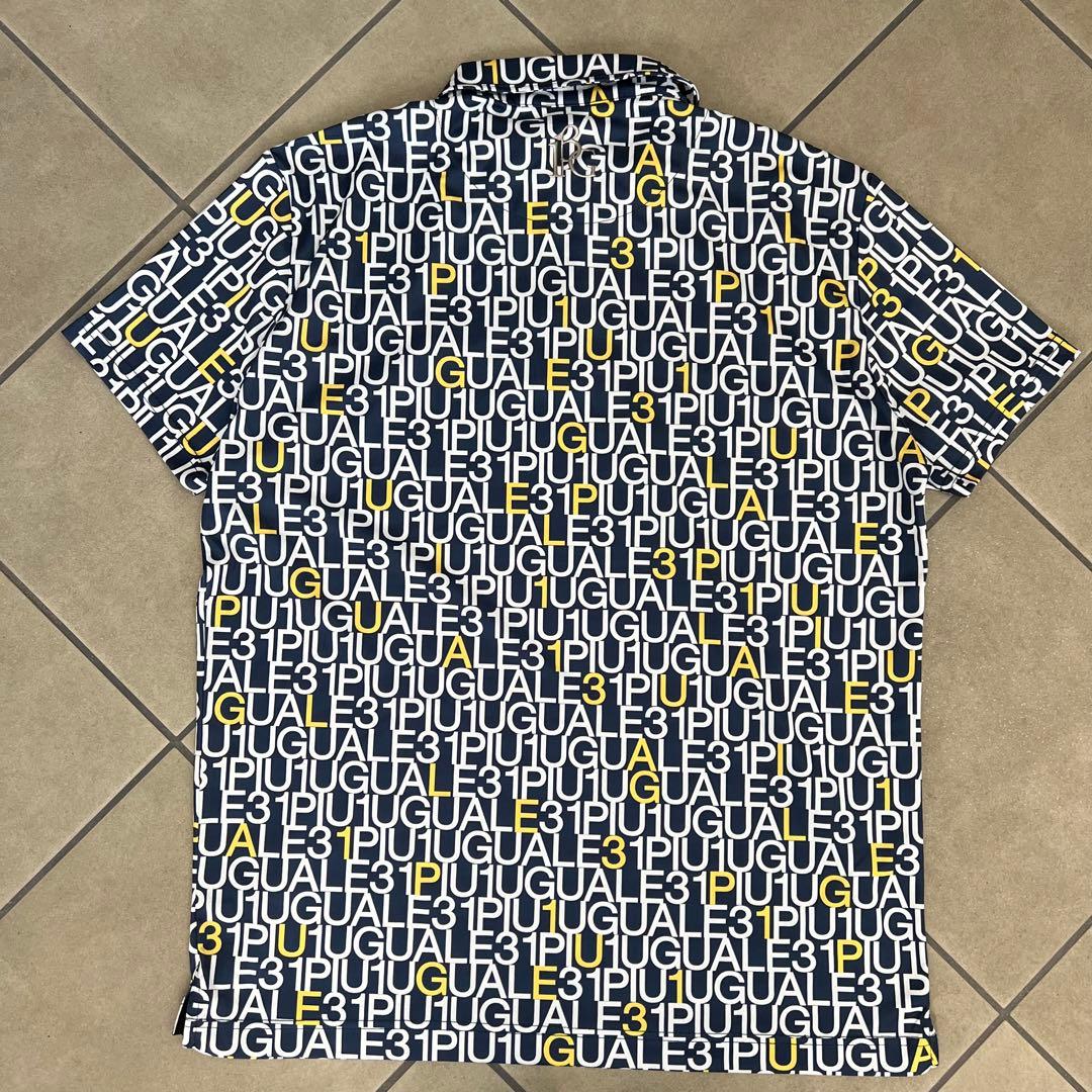 1piu1uguale3GOLF セットアップ　総柄　メンズ　ポロシャツ　パンツ