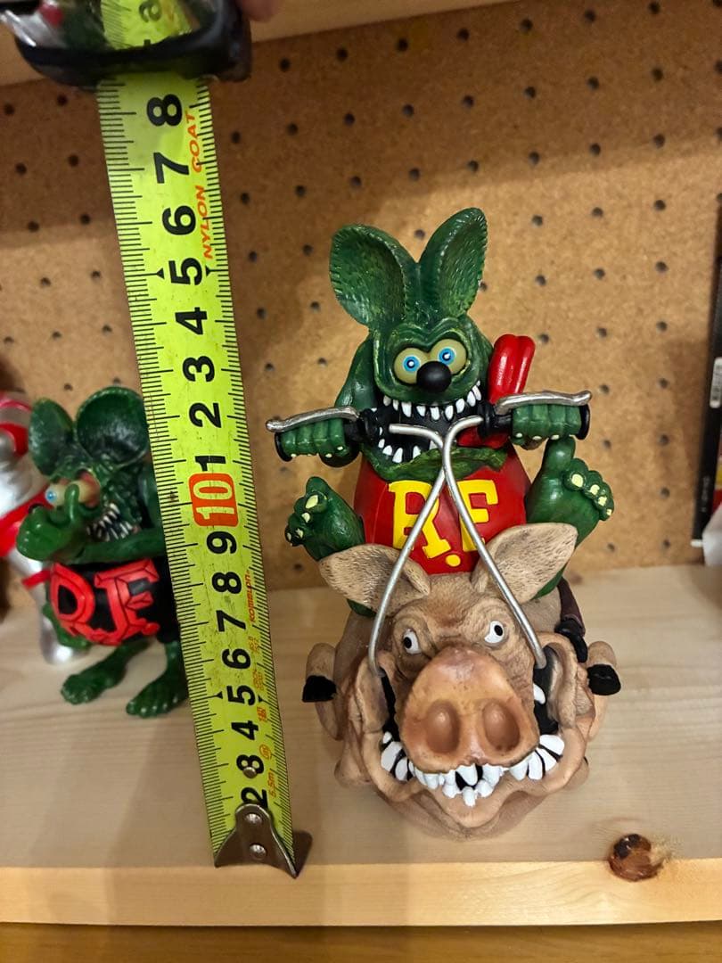 RAT FINK/ラットフィンク/フィギュア/豚/アメリカン雑貨/アメトイ