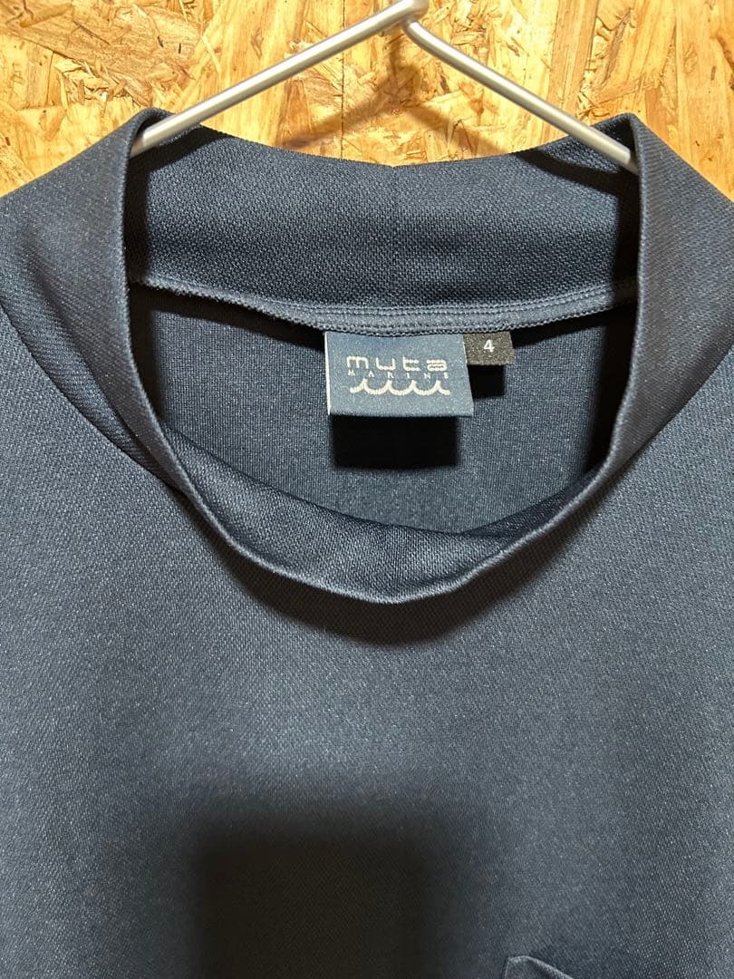 muta marine ゴルフ　ハイネックシャツ